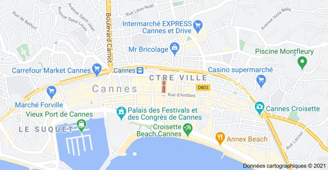Hoche Cannes Centre "Palais - Croisette - Beach" Luaran gambar
